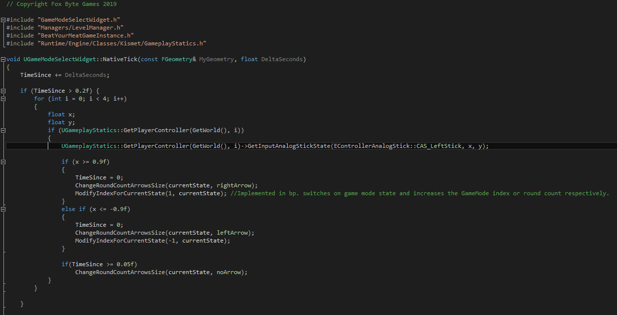 Navigate game mode and round count