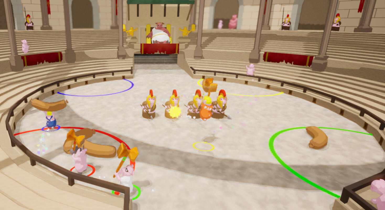 Colosseum Pigs Impact